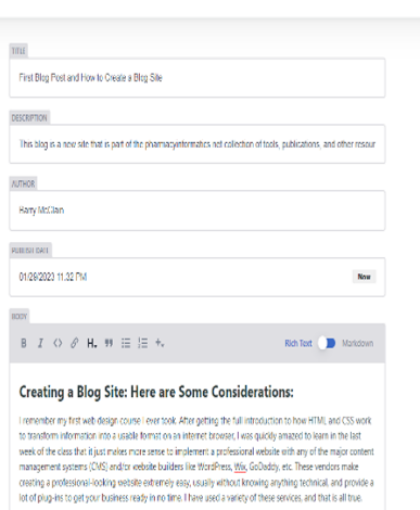 Netlify CMS Blog