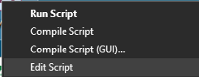 edit AHK script right-click